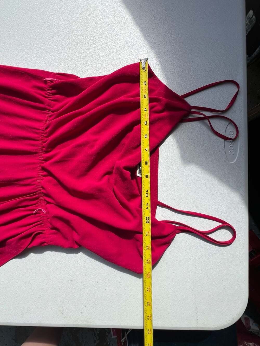 Vintage Mary Martin for Rainbow of California Hot Pink Cowl Neck Midi Dress - Picture 5 of 8